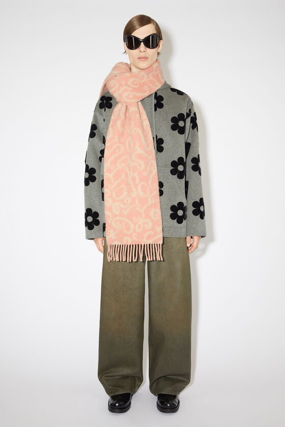 (image for) Humanized Monogram jacquard scarf